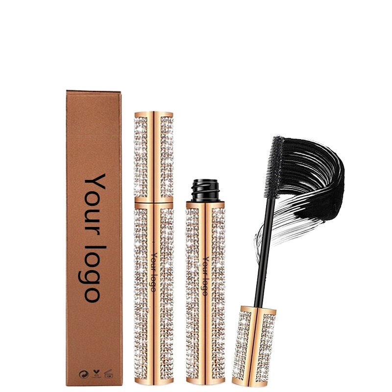 Volume Gold Mascara Manufacturer - 4D Silk Fiber, Waterproof, Long Lasting, Private Label