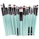 Makeup Brush Set Manufacturer - 20-Piece Synthetic Hair with Fan Brush for Concealer, Custom Logo
