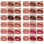 Lipstick Manufacturer - Custom Private Label Vegan Matte Lipstick Set, 12 Colors, Water Resistant & Hydrating