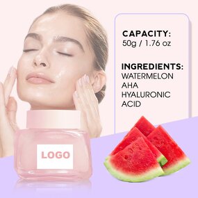 Sleeping Mask Manufacturer - Private Label Organic Hyaluronic Acid Watermelon Glow Facial Care
