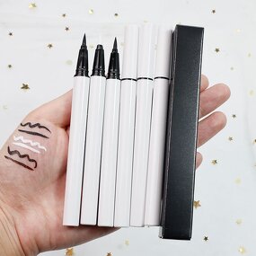 Waterproof Eyeliner Pencil Manufacturer - Custom Private Label & No Logo Makeup in White, Black, Brown