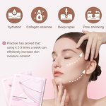 Collagen Gel Mask Manufacturer - PDRN Pink Sheet with Hyaluronic Acid & Crystal Material