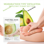 Avocado Skin Care Set Manufacturer - Exfoliating Moisturizing Foot Mask Cream Gel