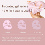 Collagen Gel Mask Manufacturer - PDRN Pink Sheet with Hyaluronic Acid & Crystal Material