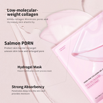 Collagen Gel Mask Manufacturer - PDRN Pink Sheet with Hyaluronic Acid & Crystal Material