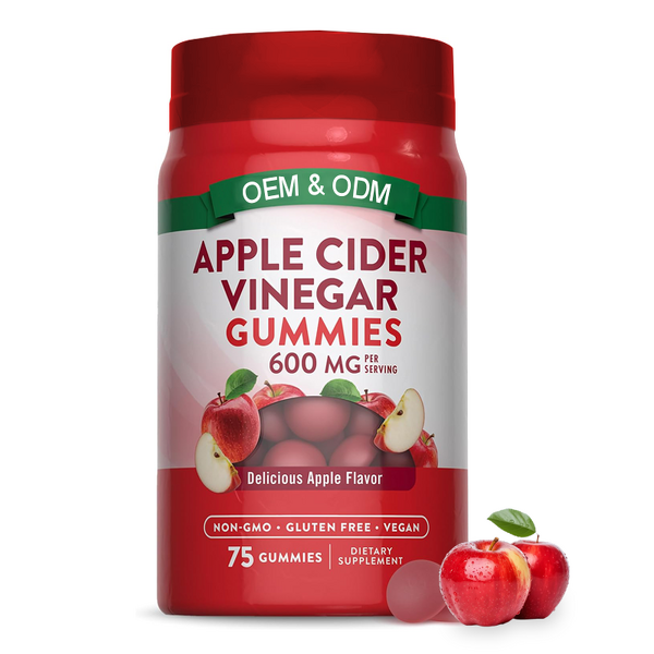 Apple Cider Vinegar Gummies Manufacturer - Private Label Sugar Free Organic Detox Slimming
