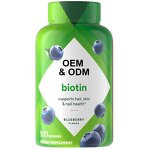 Biotin Gummies Manufacturer - OEM ODM for Hair Skin Nail Health & Metabolism Support