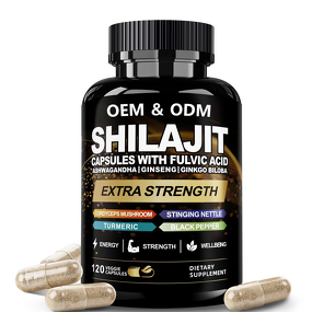 Shilajit Capsule Manufacturer - OEM with Ashwagandha, Ginseng & Cordyceps