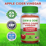 Apple Cider Vinegar Gummies Manufacturer - OEM Private Label KETO ACV Slimming Gummy Organic Sugar Free