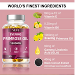 Evening Primrose Oil Softgels Manufacturer - GLA Fatty Acids for Women's Hormone & Heart Health