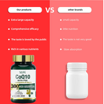 CoQ10 Capsules Manufacturer - Private Label with Trans-Resveratrol PQQ Vitamin E BioPerine for Heart Energy