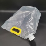 牛奶喷口袋生产商-2L-10L塑料母乳液体喷口袋初乳存储