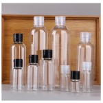 翻盖瓶工厂-5ml-500ml圆形PET透明空挤压瓶