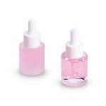 空滴管瓶工厂-20ml 0.6oz圆形圆柱体化妆品精华精油