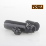 磨砂滚珠瓶工厂-10ml黑色磨砂磨砂玻璃滚珠用于精油