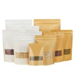 Kraft Paper Bag Factory - Wholesale Custom Kraft Ziplock Paper Bag with Logo for Food