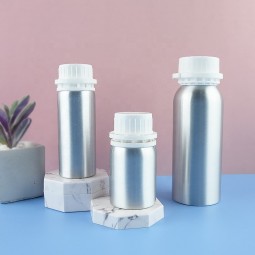 Essence Oil Bottle Factory - 100ml Factory Wholesale Empty Metal Cosmetic Skin Care Bottle