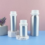 化妆品铝瓶供应商-120ml 4OZ空金属化妆品护肤品精油瓶