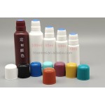 药用涂抹器工厂-30ml-100ml PE彩色海绵顶部24/410搽剂瓶