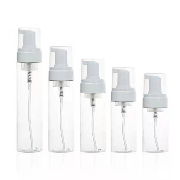 泡沫泵瓶生产商-100ml-250ml PET白色透明皂液泡沫分配泵