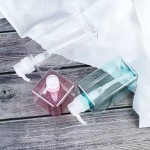乳液泵瓶工厂-100ml-650ml方形定制PETG化妆品塑料泵瓶