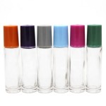 玻璃滚珠瓶供应商-5ml-15ml空新款玻璃香水滚珠唇油容器