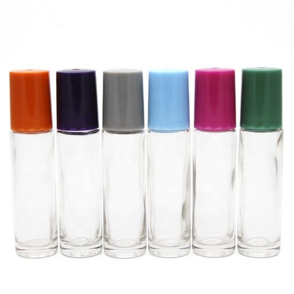 玻璃滚珠瓶供应商-5ml-15ml空新款玻璃香水滚珠唇油容器