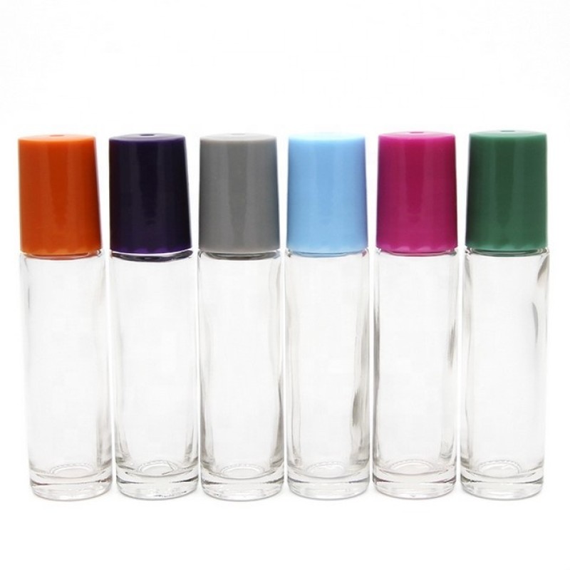 Glass Roll on Bottle Supplier - 5ml-15ml Empty New Glass Perfume Roller Lip Oil Container