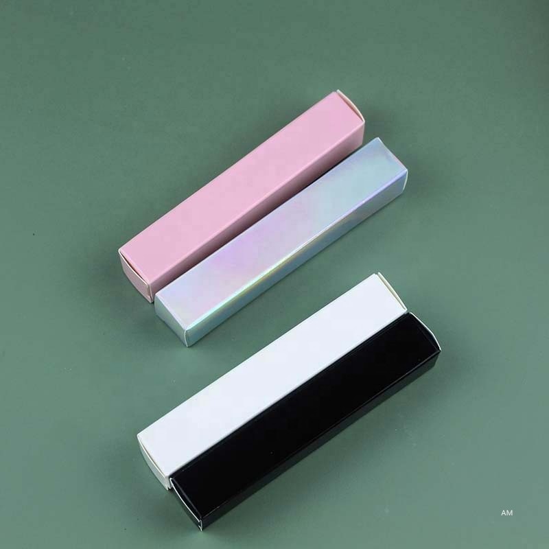 Lipgloss Packaging Box Supplier - Ready Stock Lipgloss Tube Packaging Box Square Cardboard