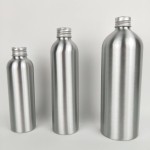 金属包装瓶生产商-300ml-500ml空铝制化妆品饮用水乳液瓶