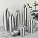 金属包装瓶生产商-300ml-500ml空铝制化妆品饮用水乳液瓶
