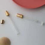 口袋香水瓶工厂-2ml-10ml迷你旅行口袋尺寸玻璃喷雾带金泵