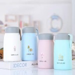 Glass Drink Bottle Supplier - Wholesale 360ml Cute Advertising Gift Glass Bottle Kids Drinking
