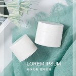 双层壁罐生产商-10g-80g磨砂PP塑料空面霜磨砂白罐