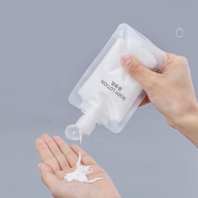 Doypack Pouch Factory - 30ml-100ml Empty Food Grade Frosted Plastic with Flip Lid Packaging