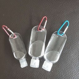 钥匙扣喷雾瓶工厂-30ml 50ml 60ml 1oz 2oz带登山扣空塑料瓶