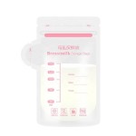 母乳存储袋工厂-200ML/7OZ无BPA防漏婴儿食品自立袋