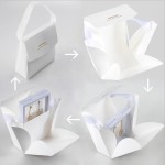 3D Floating Box Manufacturer - 772cm Suspension Frame PE Film Case Jewelry Display Box