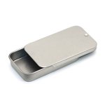 Matte Metal Tin Factory - Wholesale Price Matte Black Metal Packaging Tins Can Boxes with Lid
