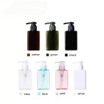乳液泵瓶工厂-100ml-650ml方形定制PETG化妆品塑料泵瓶