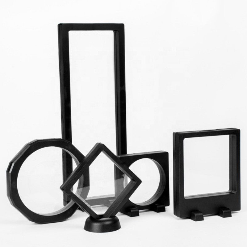 3D Floating Box Manufacturer - 772cm Suspension Frame PE Film Case Jewelry Display Box
