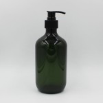 波士顿圆瓶供应商-150ml 250ml 500ml琥珀色洗发水护发素沐浴露瓶