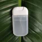 口袋香水喷雾瓶生产商-30ml椭圆形扁平卡片可定制颜色便携瓶