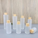 玻璃乳液瓶生产商-30ml 100ml平肩玻璃瓶精华油分配器