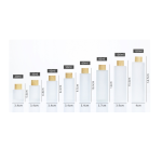 玻璃乳液瓶生产商-30ml 100ml平肩玻璃瓶精华油分配器