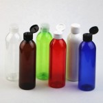 翻盖瓶供应商-30ml 50ml 100ml白色PET透明化妆品包装瓶