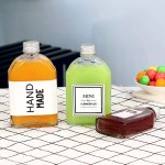 烧瓶玻璃瓶工厂-50ml-300ml扁平烧瓶铝盖饮料葡萄酒冷泡