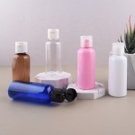 翻盖瓶工厂-小尺寸旅行装PET塑料洗发水乳液容器