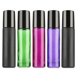 玻璃滚珠瓶供应商-5ml-15ml空新款玻璃香水滚珠唇油容器