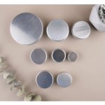 Aluminum Can Jar Supplier - 5ml-1000ml Round Cosmetic Containers Tin Metal Cream Jar with Lid